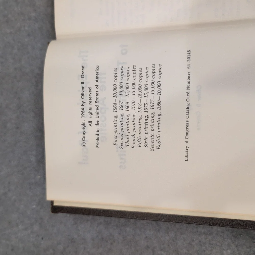 The Epistles of Paul to Timothy and Titus Oliver B Greene Hardcover 1980 VG - Picture 4 of 4